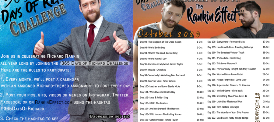 Richard Rankin Challenge – October 2020 Edition